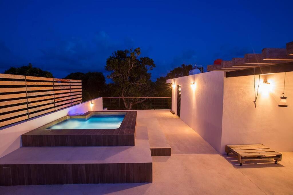 Casa Privada En Puerto Morelos Kültér fotó